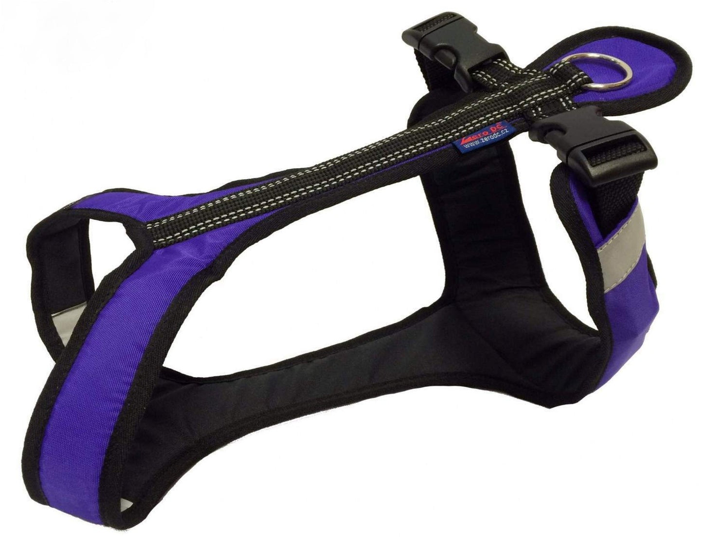 ZERO DC | Harnais marche-traction pour chien SHORT mauve. Nature Animale, votre référence en alimentation animale et sport canin à Mascouche.