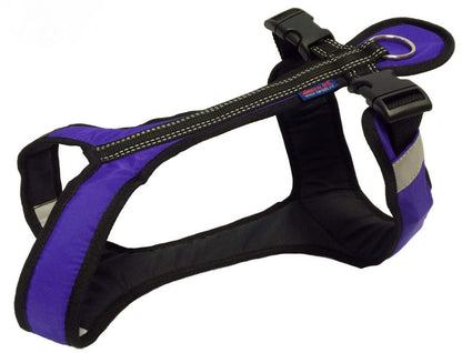 ZERO DC | Harnais marche-traction pour chien SHORT mauve. Nature Animale, votre référence en alimentation animale et sport canin à Mascouche.