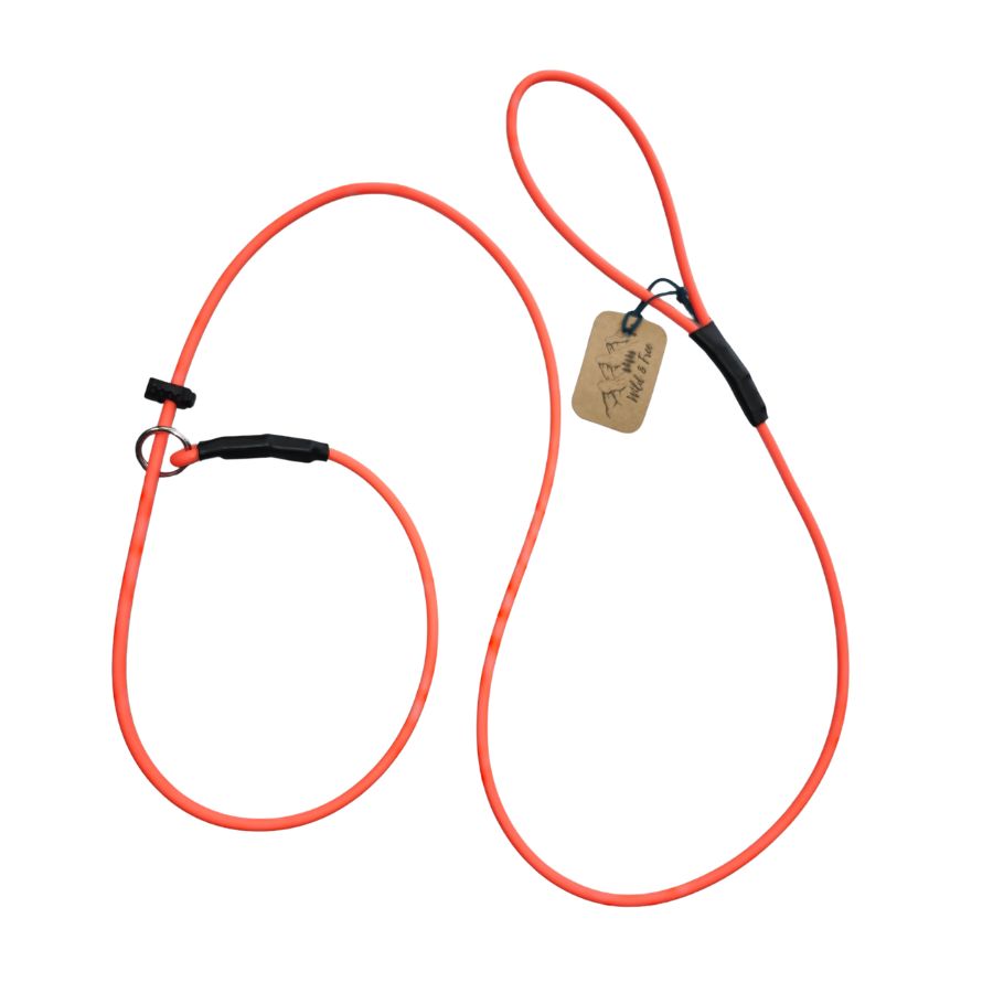 WILD & FREE | Laisse coulissante biothane rond 6"