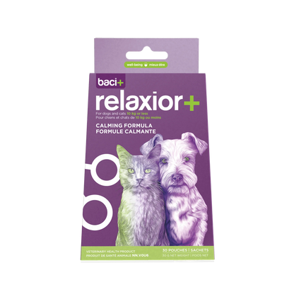 BACI+ | Relaxior+ chien et chat (en sachets) 30 x 1g