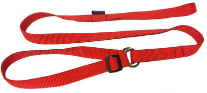 ZERO DC | Laisse d'agilité rouge pour chien. Nature Animale, votre référence en alimentation animale et sport canin à Mascouche.