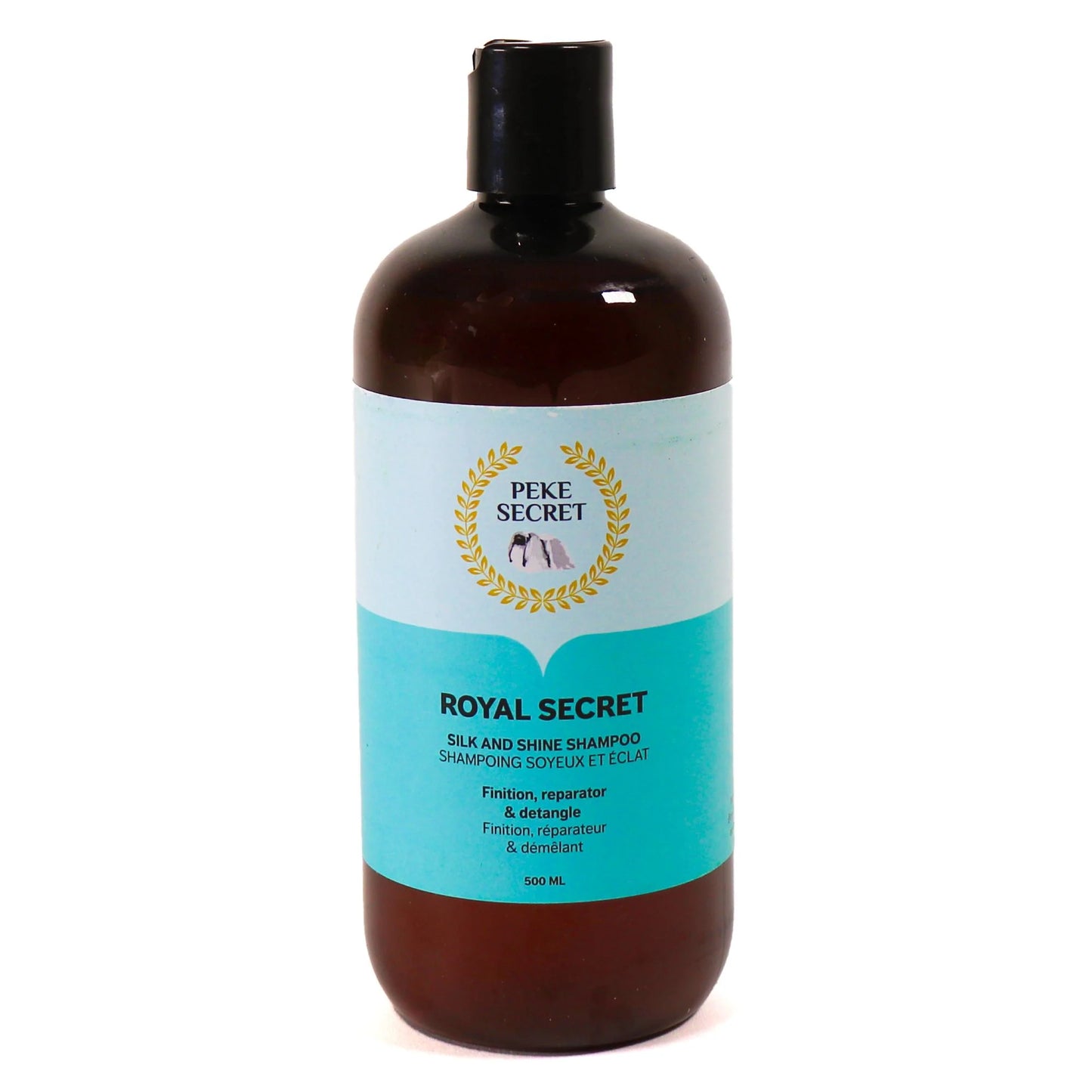 PEKE SECRET | Shampoing naturel pour chien et chat ROYAL SECRET. Nature Animale, votre référence en alimentation animale et sport canin à Mascouche.