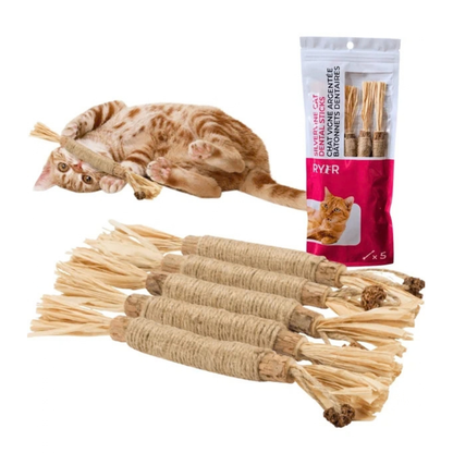 RYERCAT | Bâtonnets dentaires vignes argentées
