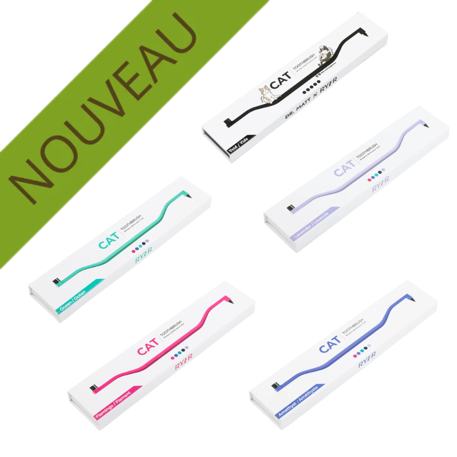 RYERCAT | Brosse à dents pour chat