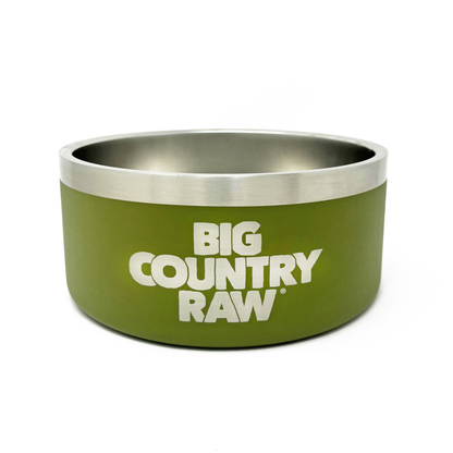 BIG COUNTRY RAW | Bol Bijou pour chiens 64oz. Nature Animale, votre référence en alimentation et sports canin à Mascouche.