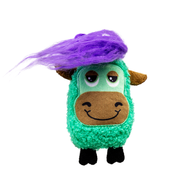 KONG | Scrattles Vache Highland pour chat (couleurs assorties)