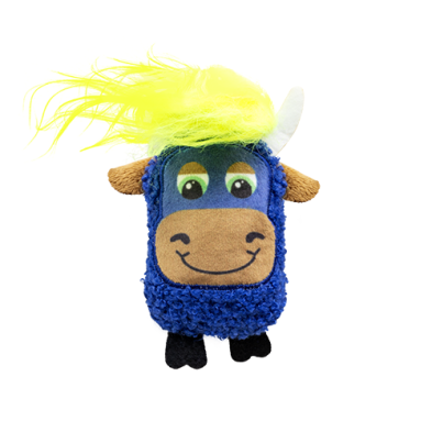 KONG | Scrattles Vache Highland pour chat (couleurs assorties)