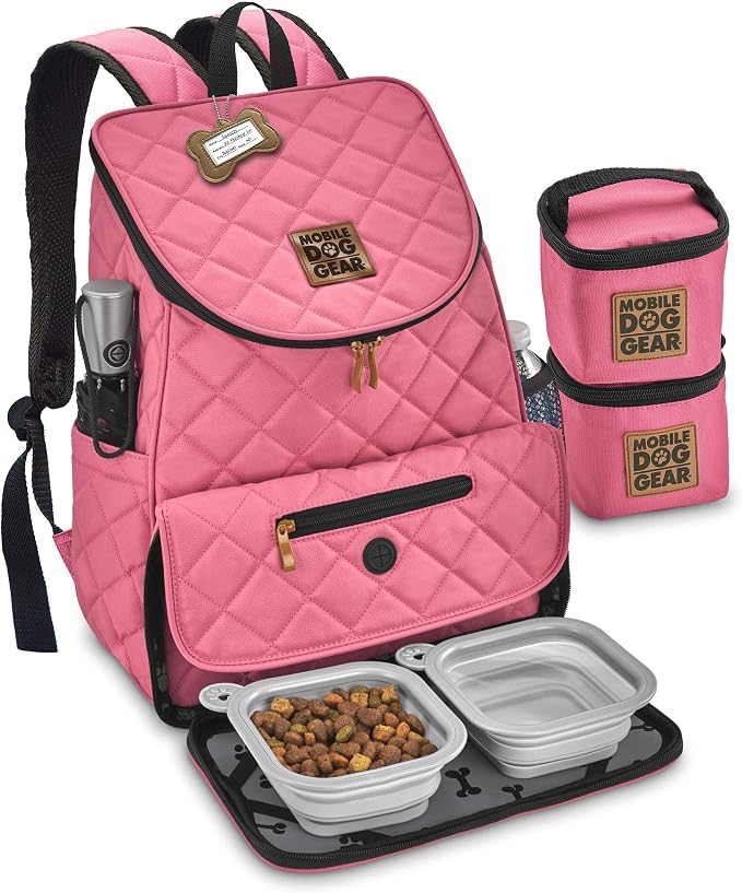MOBILE DOG GEAR | Sac à dos Weekend Rose