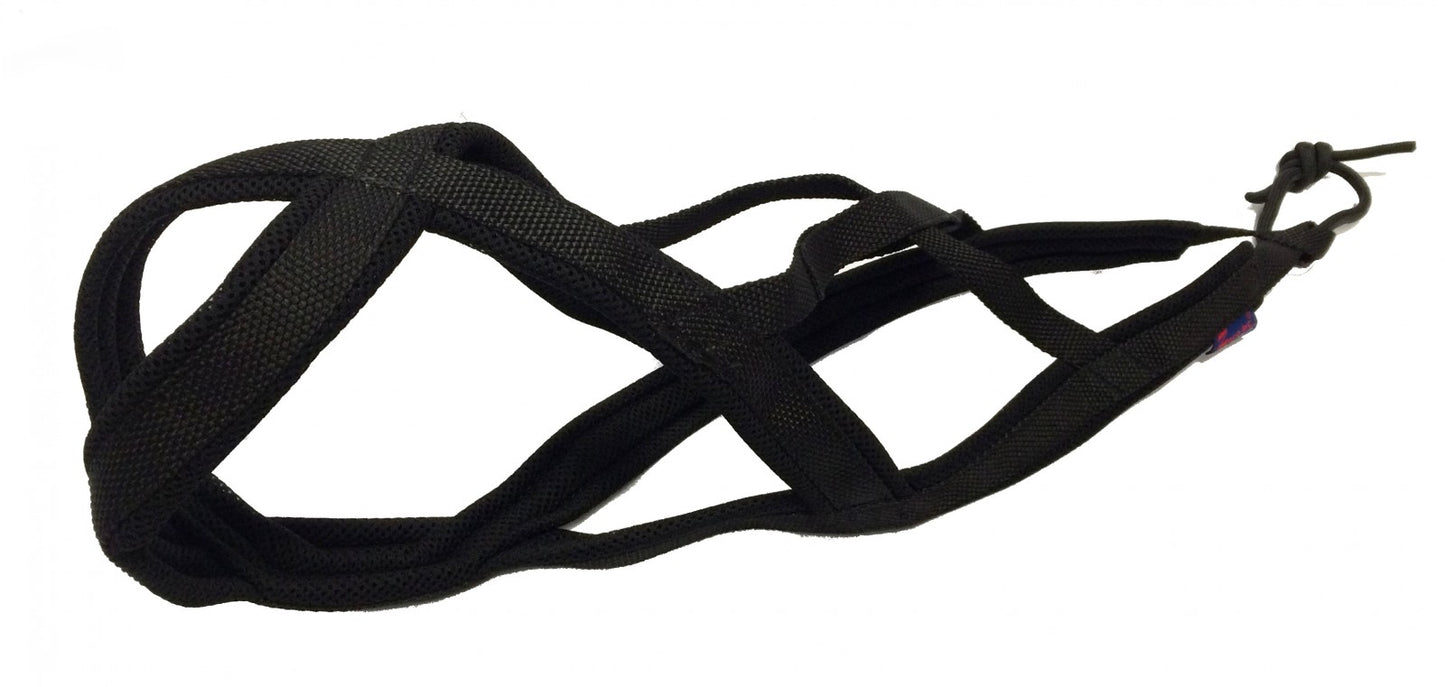 ZERO DC | Harnais de traction noir pour chien X-BACK. Nature Animale, votre référence en alimentation animale et sport canin à Mascouche.