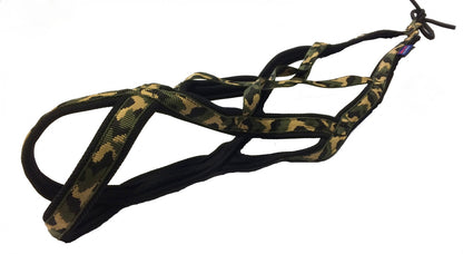 ZERO DC | Harnais de traction camouflage pour chien X-BACK. Nature Animale, votre référence en alimentation animale et sport canin à Mascouche.