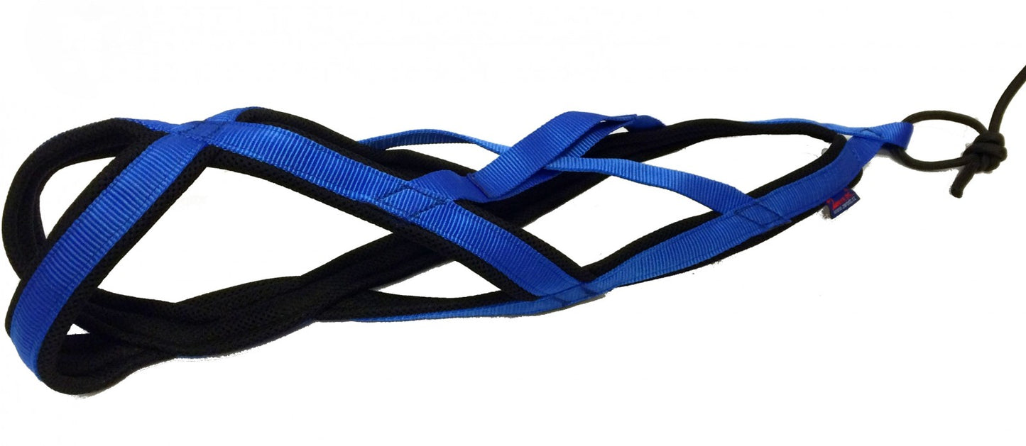 ZERO DC | Harnais de traction bleu pour chien X-BACK. Nature Animale, votre référence en alimentation animale et sport canin à Mascouche.
