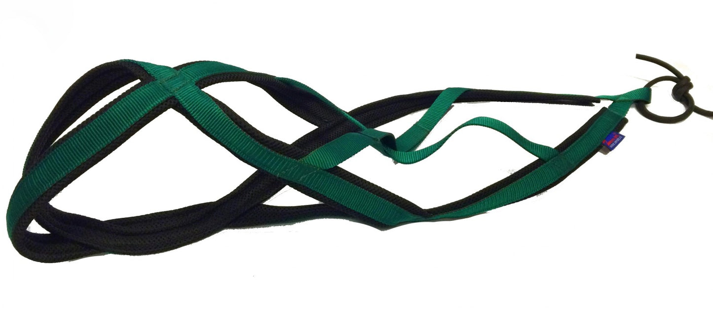 ZERO DC | Harnais de traction vert pour chien X-BACK. Nature Animale, votre référence en alimentation animale et sport canin à Mascouche.